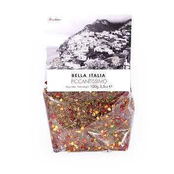 Пиккантиссимо, острая смесь для пасты, BELLA ITALIA, UMBRO, 0,1 кг