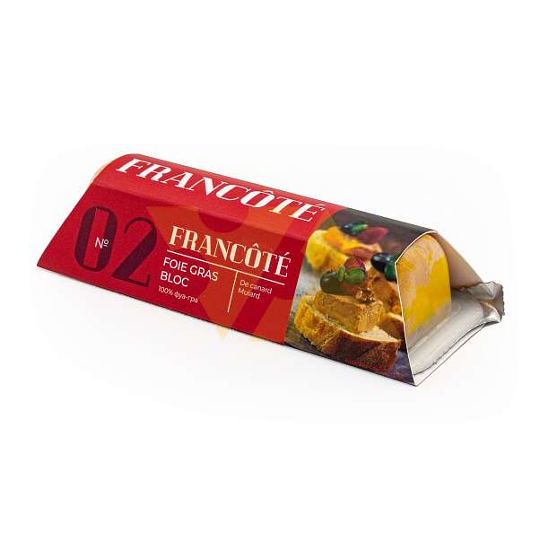 Консервы из печени утиной жирной кусковые "Фуа-гра утиная" пастеризованные 85 гр  ФРАНЦУЗСКАЯ ФЕРМА ООО Белоруссия