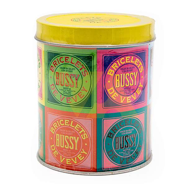 Хрустящие вафельные трубочки с фисташковым кремом, TUBINI PISTACCHIO, 0,280 кг (туба ж/б)  Bussy Италия