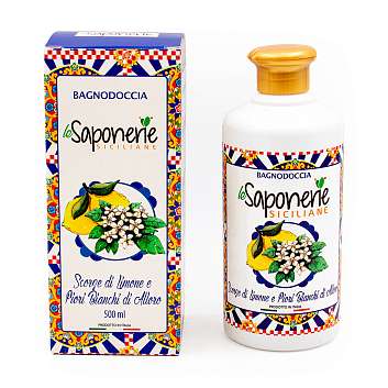 Гель для душа "Цедра лимона и белые цветы лавра"