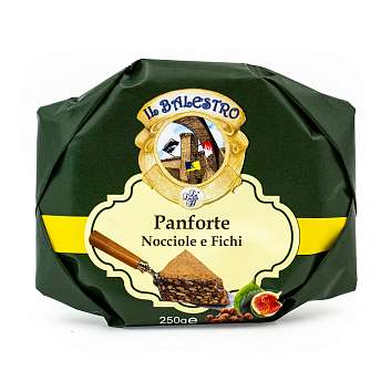 Панфорте с фундуком и инжиром IL BALESTRO, 0,250 кг (бум/уп)