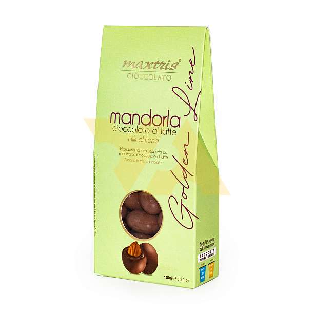 Миндаль в молочном шоколаде LE MANDORLE GOLDEN LINE, MAXTRIS, 0,15 кг 0,15 кг. Confetti Maxtris Италия
