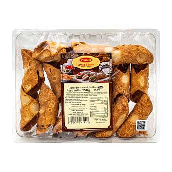 Канноли (трубочки) сицилийские средние, 15 шт в упаковке, PENNISI, 0,250 кг