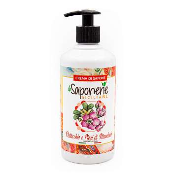 Крем-мыло "Фисташки и цветки миндаля"