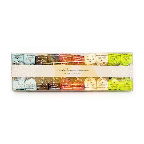 Ассорти Тартуфини Дольче, 5 видов, ANTICA TORRONERIA PIEMONTESE, 0,140 кг (блистер)  Antica Torroneria Piemontese Италия