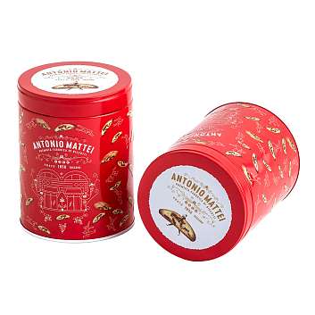 Кантуччи с каплями темного шоколада, печенье из Прато, ANTONIO MATTEI, 0,125 кг (жест/б)