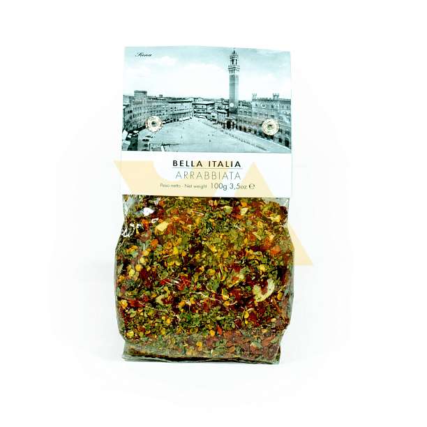 Арраббьята, острая смесь специй для пасты, BELLA ITALIA, UMBRO, 0,1 кг 0.1 Antico Pastificio Umbro S.r.l. Италия