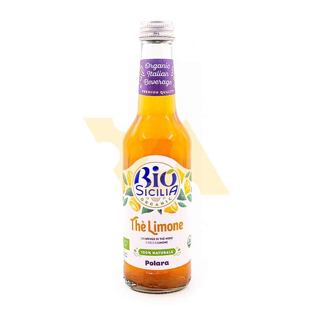 Чай холодный с лимоном БИО, POLARA, 0,275 л (ст/бут)  BIBITE POLARA S.R.L. Италия