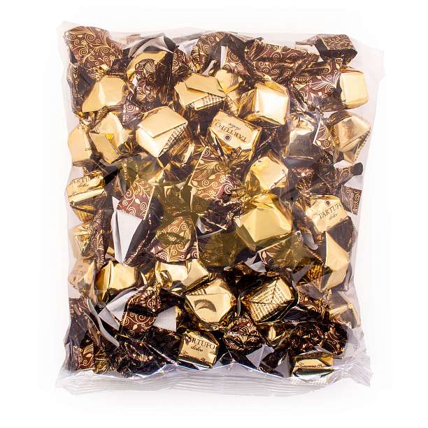 Конфеты 0111 Трюфель Дольче золото, ANTICA TORRONERIA PIEMONTESE, 1 кг (пл/пак)  Antica Torroneria Piemontese Италия