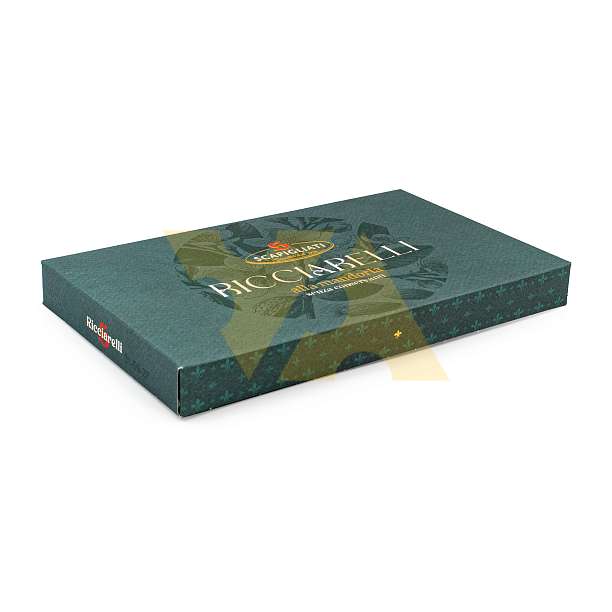 Печенье Риччарелли миндальные, SCAPIGLIATI, 0,150 кг (карт/кор)  Scapigliati Dolciaria Италия