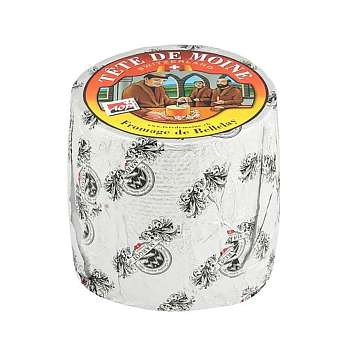 Тет-де-Муан АОС, сыр полутвердый в серебряной фольге, MARGOT FROMAGES, ~ 0,8 кг