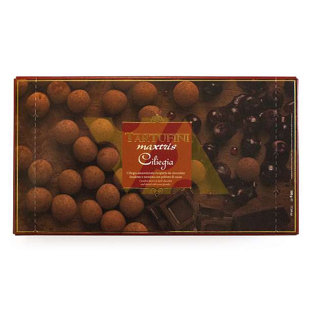 Вишня в темном шоколаде TARTUFINI, MAXTRIS, 0,5 кг  Confetti Maxtris Италия