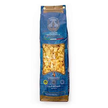 Куоре ди Наполи, паста из твердых сортов пшеницы из Граньяно IGP, ANTICHE TRADIZIONI DI GRAGNANO, 0,5 кг (бум/уп)