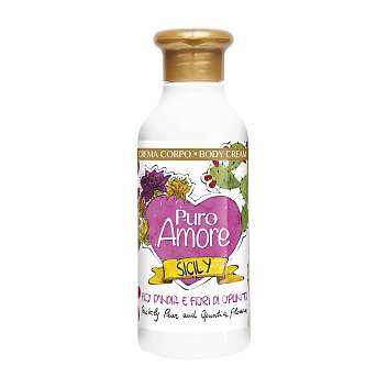 Крем для тела с кактусом Опунция и его цветками, PURO AMORE, 0,250 мл