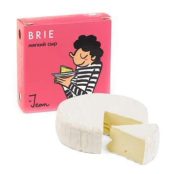 Сыр мягкий Бри 125 г, ТМ "JEAN" 