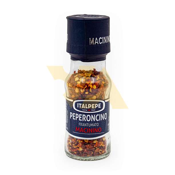 Перец острый дробленый ITALPEPE, 0,018 кг (ст/б с мельницей)  Italpepe Италия