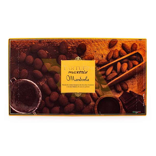 Миндаль в темном шоколаде TARTUFINI, MAXTRIS, 0,5 кг  Confetti Maxtris Италия