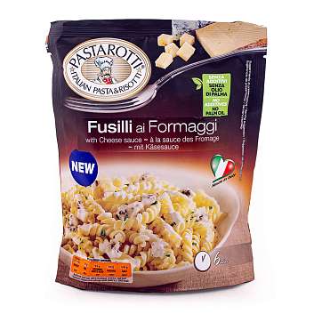 Фузилли с сыром, паста быстрого приготовления, PASTAROTTI, ANTAAR&S, 0,175 кг