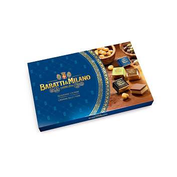 Пралине Кремини шоколадные ассорти, 4 вкуса, 4347, BARATTI&MILANO, 0,230 кг (карт/кор)