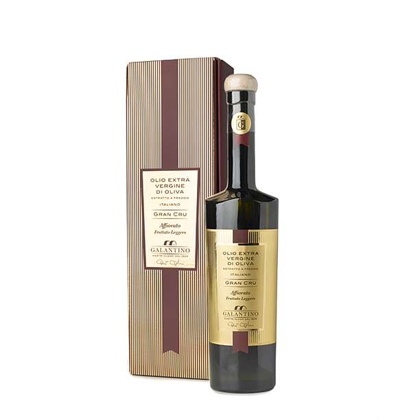 Масло оливковое первого холодного отжима GRAN CRU L'AFFIORATO, GALANTINO, 0,5 л (ст/бут в подарочной коробке)  Frantoio F.lli Galantino S.N.C. Италия