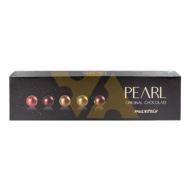 Фундук обжаренный в тёмном шоколаде PEARL, MAXTRIS, 0,5 кг (карт/кор)  Confetti Maxtris Италия
