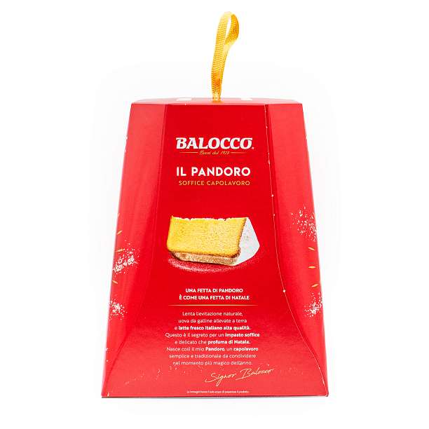 Пандоро, рождественский кекс из Вероны, BALOCCO, 0,75 кг (карт/кор) 0.75 кг. Balocco Италия