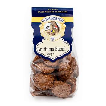 Печенье традиционное BRUTTI MA BUONI, IL BALESTRO, 0,250 кг (пл/пак)