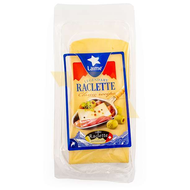 Сыр "Раклетт" м.д.ж.в с.в. 45% т.з. Laime 13шт*160гр слайсы (Швейцария)  LESUPERBE AG Швейцария