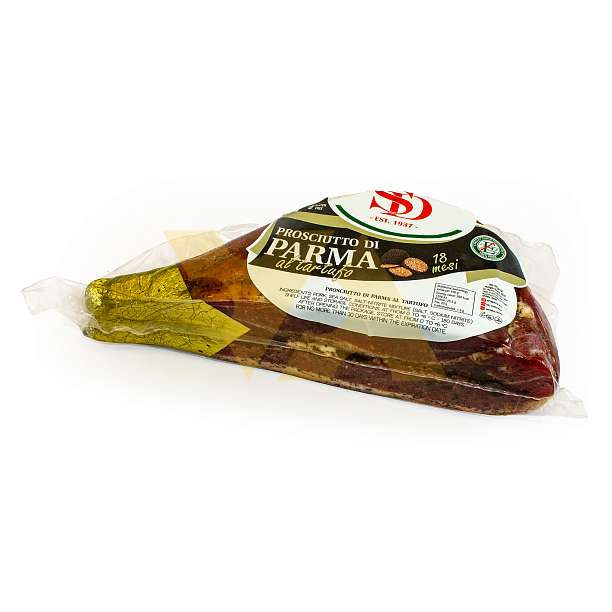 Окорок сыровяленый (Прошутто ди Парма) с черным трюфелем, 1/2 ноги, выдержка 18 месяцев, SD, ~ 2,5 кг (вак/уп)  Сытный дом Россия