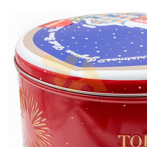 Пандоро, рождественский кекс из Вероны, BALOCCO, 0,75 кг (жест/кор с небольшим замятием крышки)  Balocco Италия