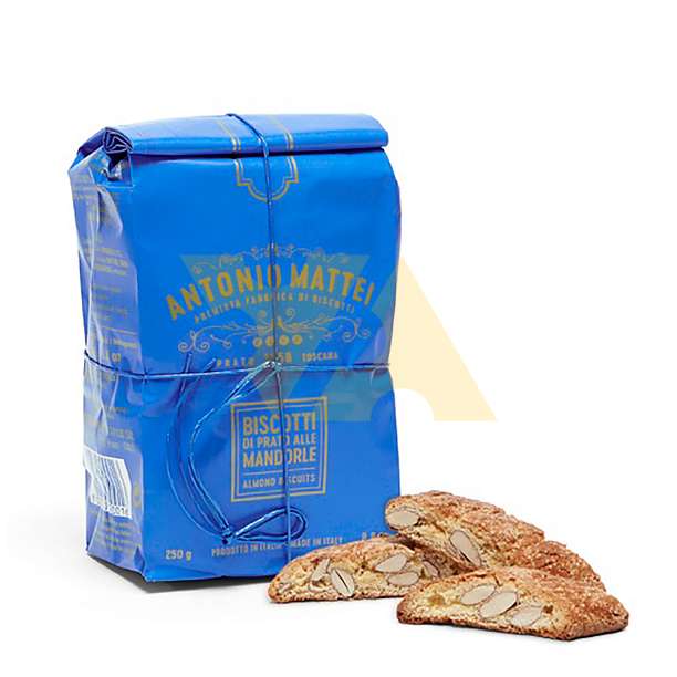Кантуччи с миндалем, печенье из Прато, ANTONIO MATTEI, 0,250 кг  Antonio Mattei Италия