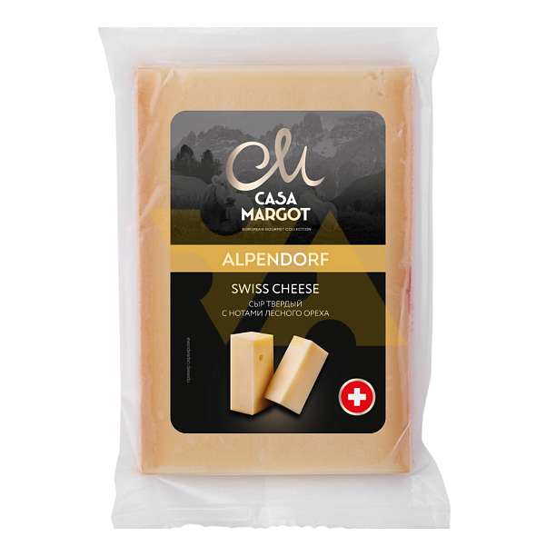 Альпендорф, сыр полутвердый, мдж 45%, CASA MARGOT, 0,150 кг  Margot Fromages SA Швейцария