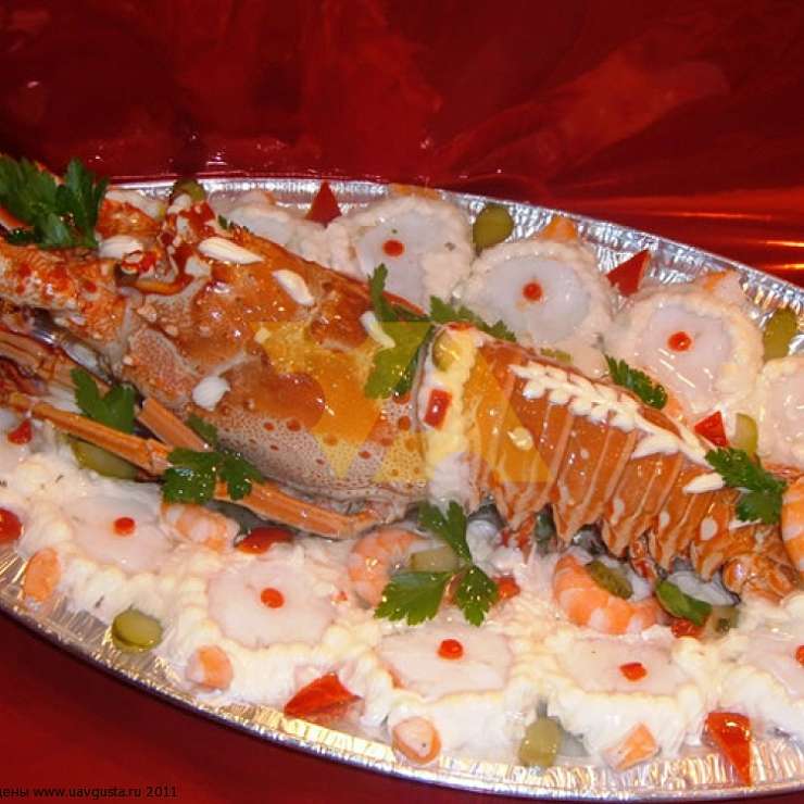 Закуска из лангуста Беллависта