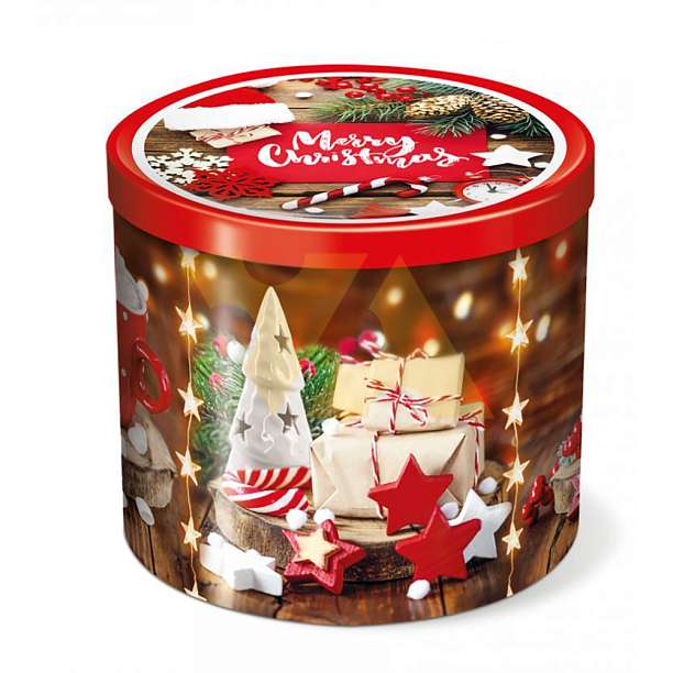 Панеттоне с изюмом и цукатами, рождественский кекс из Милана, BALOCCO, 0,75 кг (жест/кор) 0.75 кг. Balocco Италия