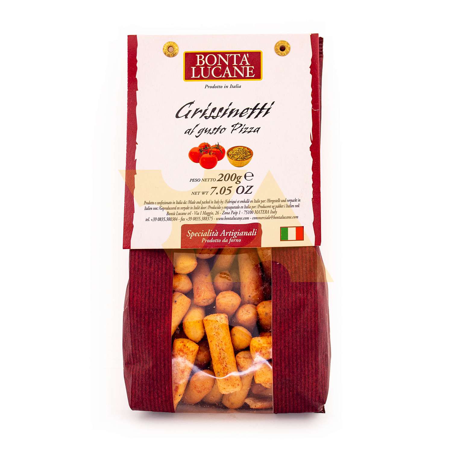 Гриссинетти со вкусом пиццы (помидоры и орегано) SPECIALITA ARTIGIANALI ...