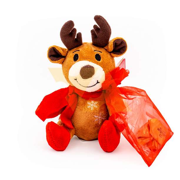 Джандуотто с оленем Санта-Клауса, пралине из молочного шоколада и пасты джандуйя, 4790, BARATTI&MILANO, 0,038 кг  Baratti & Milano Италия