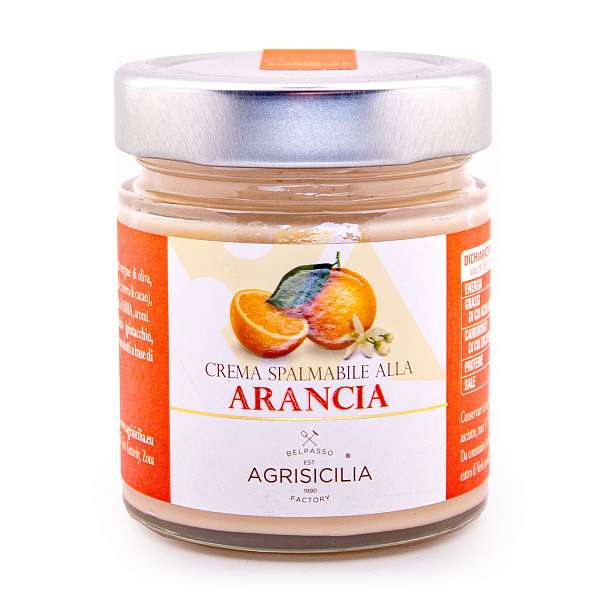 Крем апельсиновый, AGRISICILIA, 0,200 кг (ст/б)  Agrisicilia Италия