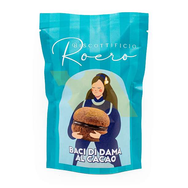 Печенье с какао BACI DI DAMA, 0,170 кг (бум/пак)  Biscottificio Roero Италия