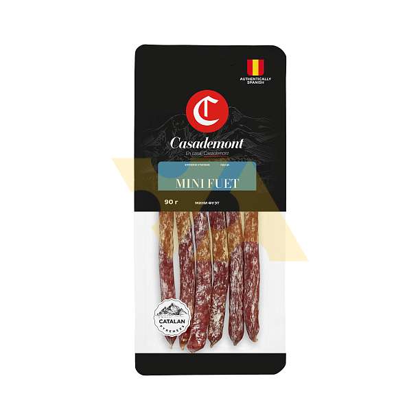 Мини Фуэт, колбаса сыровяленая, CASADEMONT, 0,09 кг  Casademont Россия