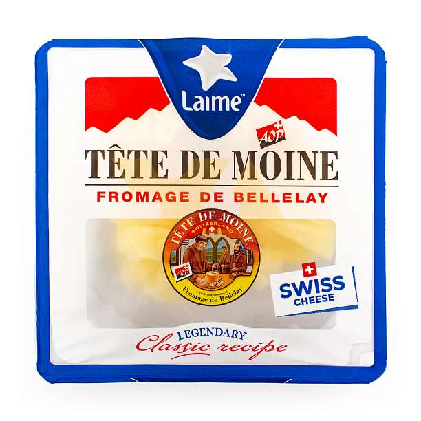 Сыр фасованный "Тет де Муан" розочки м.д.ж.в с.в. 51% 10шт* 50гр (Россия)  Laime Россия