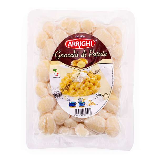 Ньокки картофельные, ARIGHI, 0,500 кг  Pasta Berruto Италия