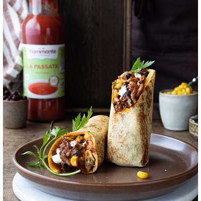 Буррито «Текс-Мекс» с мясом