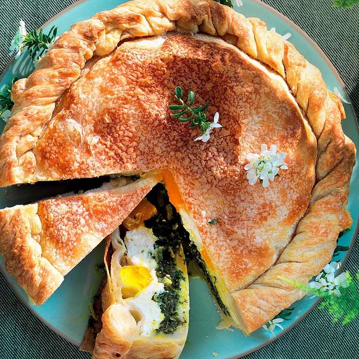 Пасхальный Лигурийский пирог