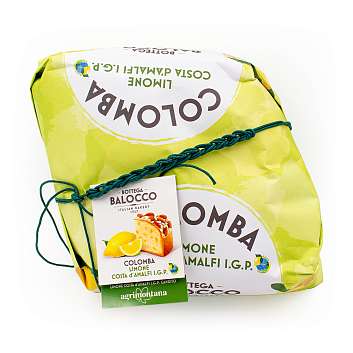 Коломба с цукатами из лимонов с побережья Амальфи IGP, BOTTEGA BALOCCO, 0,750 кг (бум/уп)