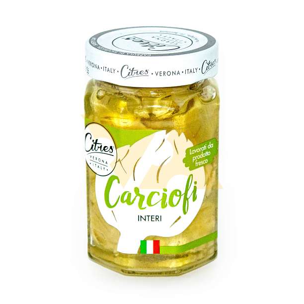 Артишоки целые в подсолнечном масле, CITRES, 0,290 кг (ст/б)  Citres Италия