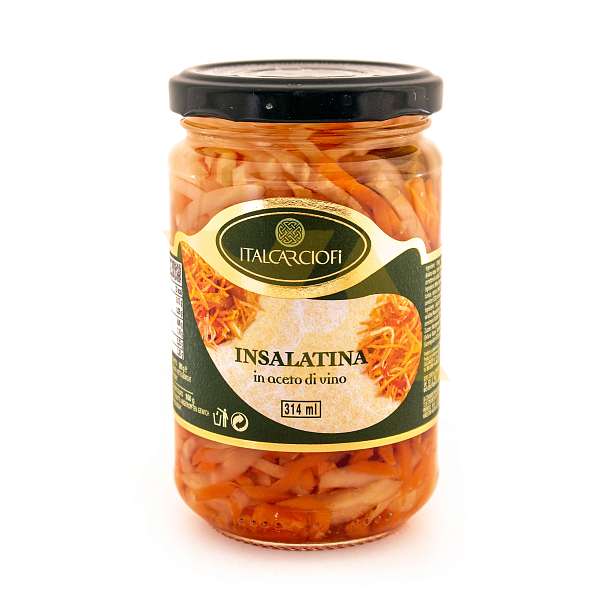 Овощной салат в винном уксусе, ITALCARCIOFI, 0,29 кг/0,16 кг/0,314 л (ст/б) 320 Italcarciofi S.r.L. Италия
