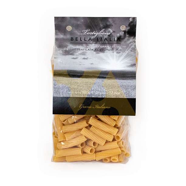 Тортильони BELLA ITALIA, паста из твердых сортов пшеницы,  UMBRO, 0,5 кг 0.5 кг. Antico Pastificio Umbro S.r.l. Италия
