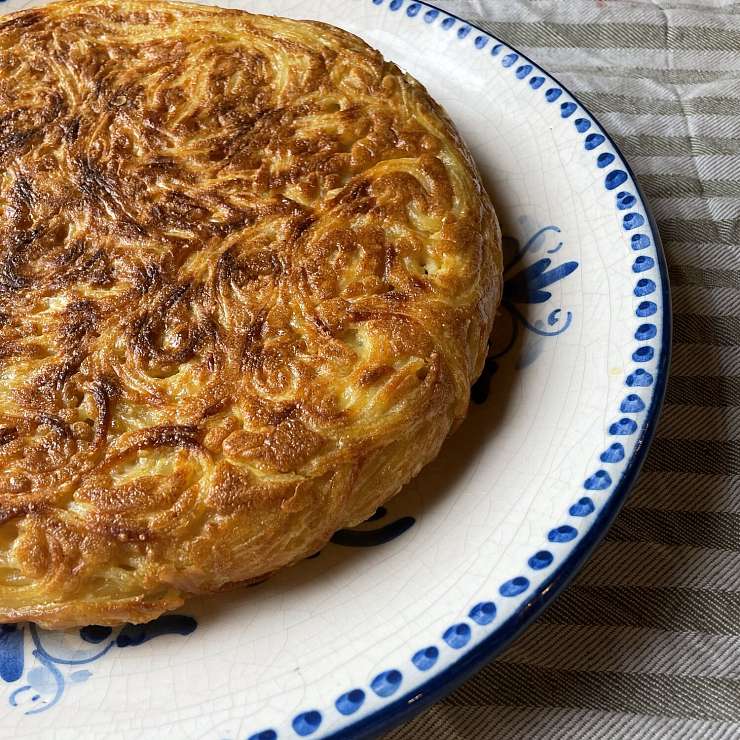 Фриттата ди маккерони по-Неаполитански