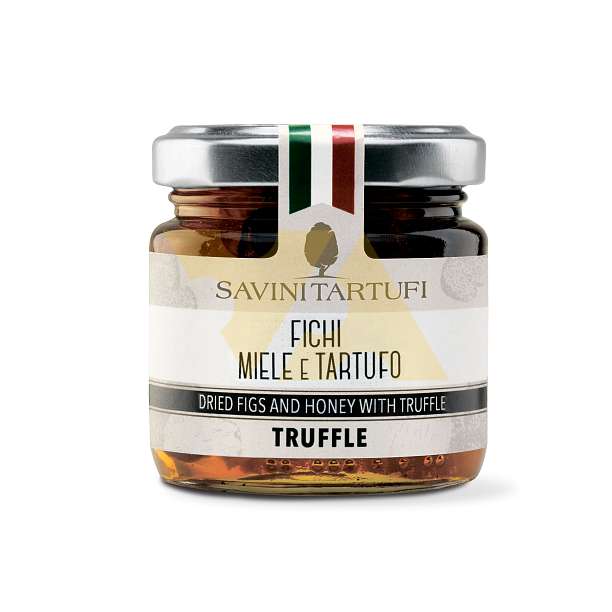 Соус сладкий из меда, инжира и трюфеля SAVINI TARTUFI, 0,125 кг (ст/б)  SAVINI TARTUFI Италия