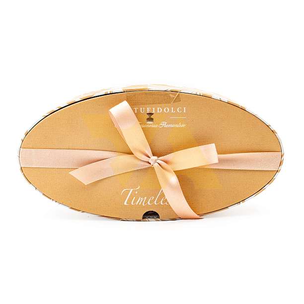 Ассорти TIMELESS TARTUFIDOLCI, 3 вида, ANTICA TORRONERIA PIEMONTESE, 0,200 кг (бежевая карт/кор лодочкой)  Antica Torroneria Piemontese Италия